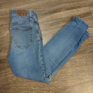 Madewell 9" High-rise Skinny Crop Ripped Jean